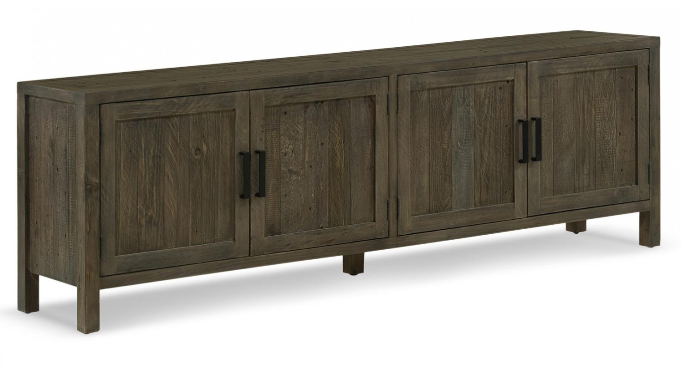 Truhe Holz Braun 220 x 40 x 68cm