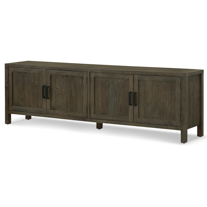 Truhe Holz Braun 220 x 40 x 68cm