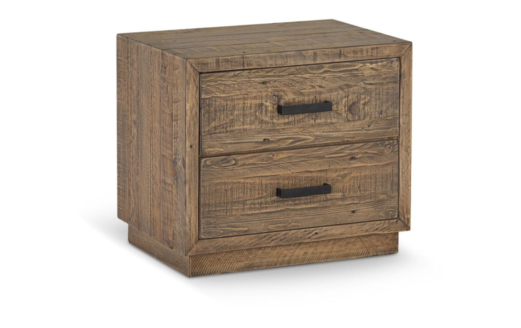 Table de Chevet Bois Marron 61x40x53cm
