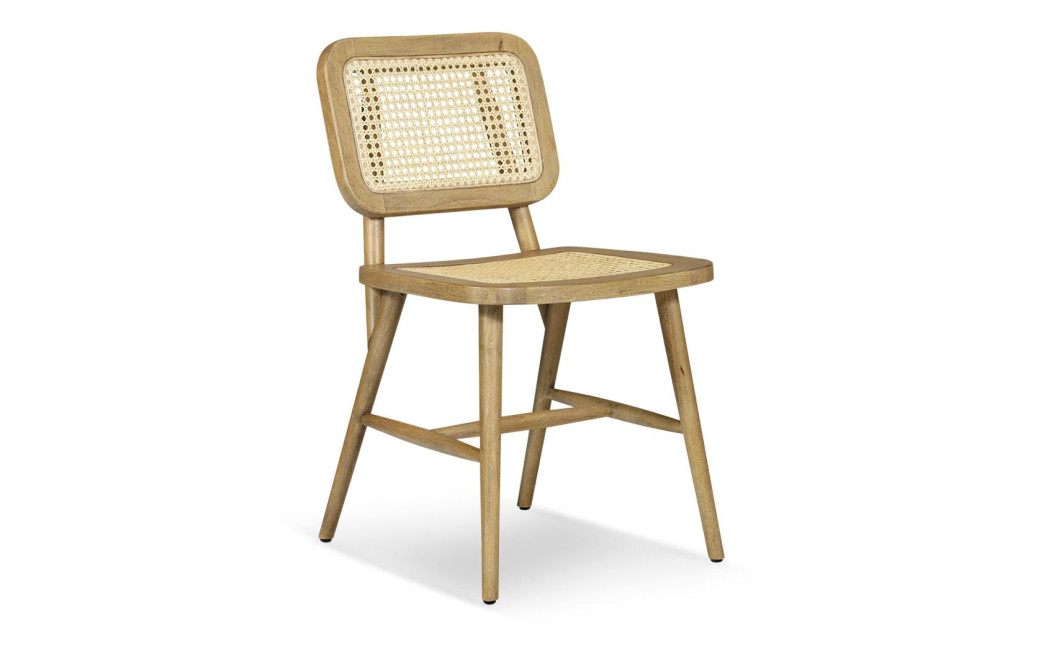 Chaise Bois Blanc 47,5 x 63 x 104cm
