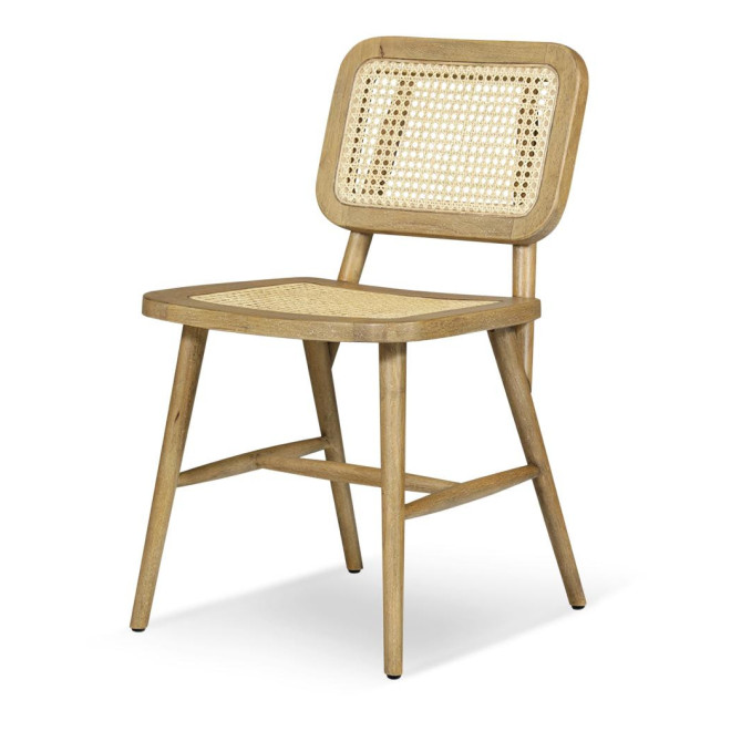 Chaise Bois Blanc 47,5 x 63 x 104cm