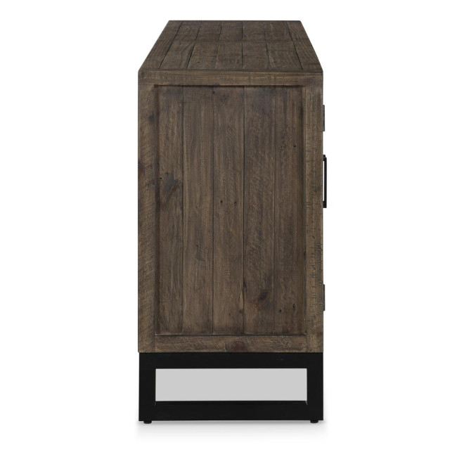 Truhe Holz Braun 200 x 45 x 85cm