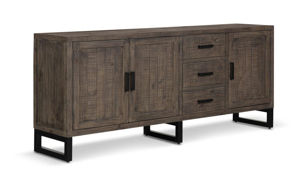 Truhe Holz Braun 200 x 45 x 85cm