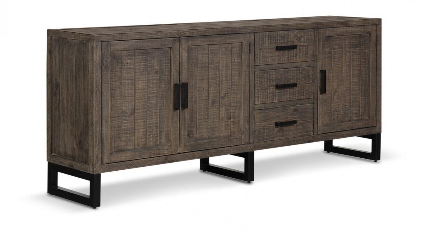 Truhe Holz Braun 200 x 45 x 85cm