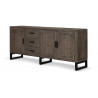 Bahut Bois Marron 200 x 45 x 85cm