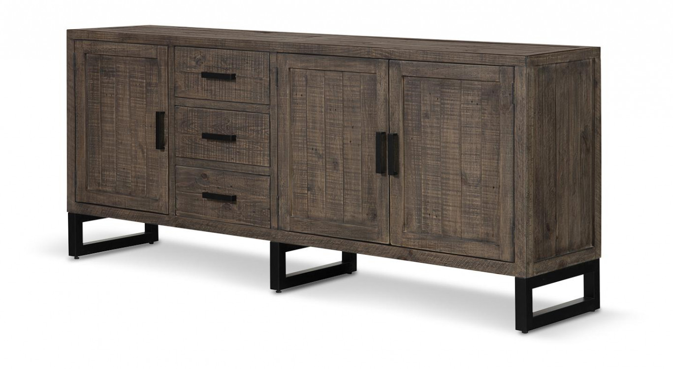 Truhe Holz Braun 200 x 45 x 85cm