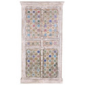 Armoire 2 tiroirs bronze
