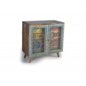Buffet 7 Drawers Wood Multicolor 60x30x62cm