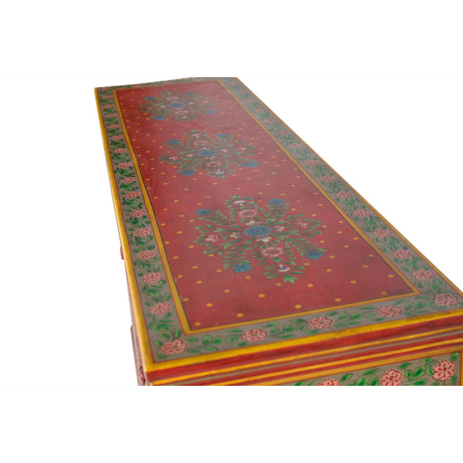 Buffet 3 Tiroirs Bois Multicolore 140x40x86cm