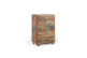 Chiffonnier 7 Schubladen Holz Braun 43x29x65cm