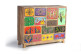 Kommode 13 Schubladen Holz Mehrfarbig 112x35x90cm