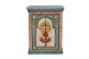 Mesilla de noche 2 cajones madera multicolor 52x34x68cm
