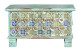 Baúl de Madera, Bronce Multicolor 80x40x45cm