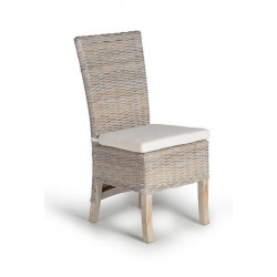 Stuhl Holz Grau 47x58x100cm