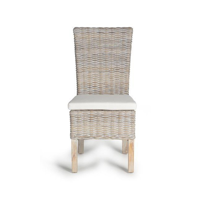 Stuhl Holz Grau 47x58x100cm