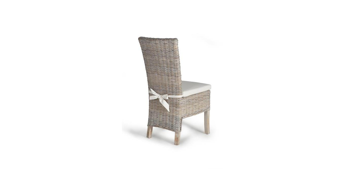 Stuhl Holz Grau 47x58x100cm
