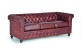 Canapé Cuir Marron 200x86x72cm
