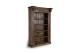 Bibliothèque Bois Marron 142x56x222cm