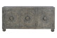 Sideboard Holz Grau 172x43x82cm