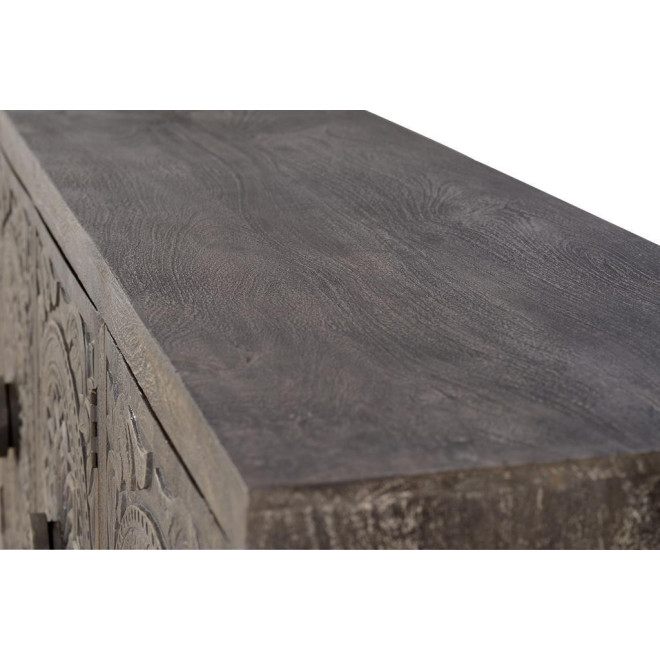 Sideboard Holz Grau 172x43x82cm