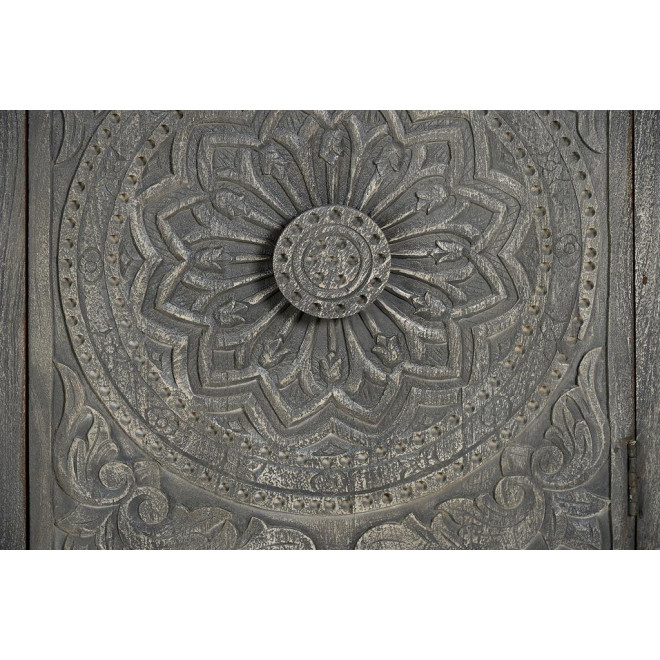 Sideboard Holz Grau 172x43x82cm