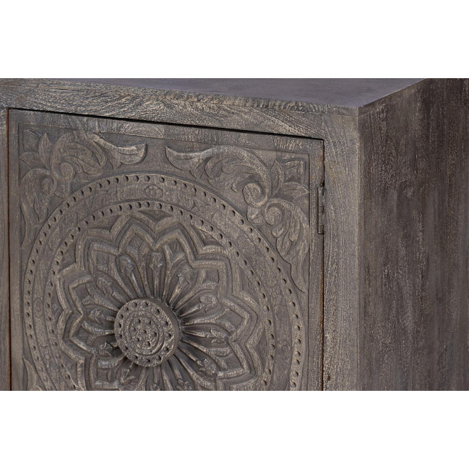 Sideboard Holz Grau 172x43x82cm