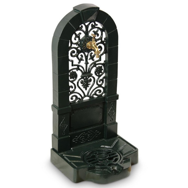 Fontaine de Jardin Fonte Vert 35.5x31x74.5cm