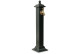 Gartenbrunnen Metall Grün 17.5x17.5x71cm