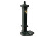 Gartenbrunnen Aluminium-Metall Grün 29x33x76cm