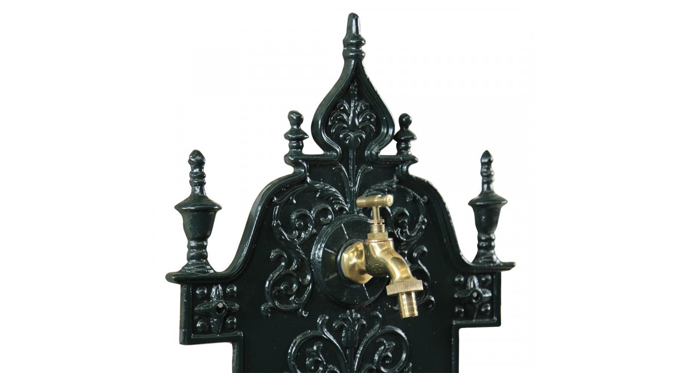 Fontaine de Jardin Aluminium Vert 44x22.5x77.5cm