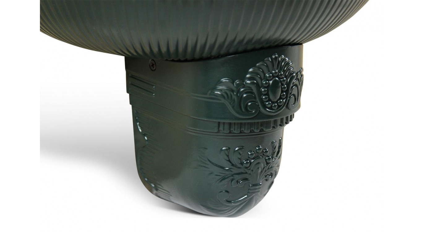 Fontaine de Jardin Aluminium Vert 44x22.5x77.5cm