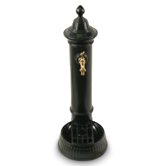 Fontaine de Jardin Aluminium Vert 26x32x72cm