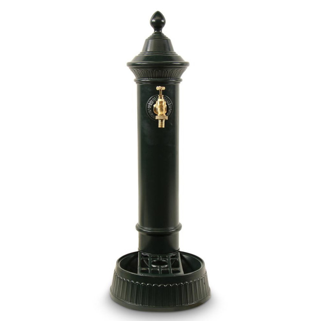 Fontaine de Jardin Aluminium Vert 26x32x72cm