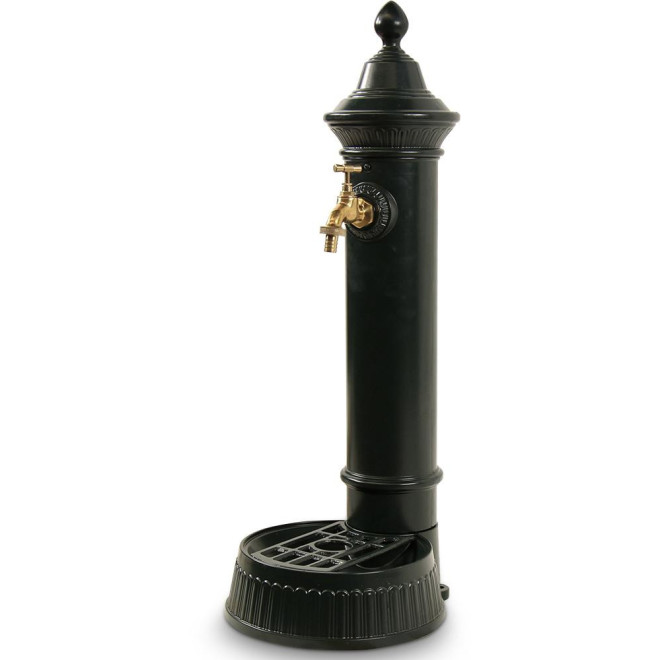 Fontaine de Jardin Aluminium Vert 26x32x72cm
