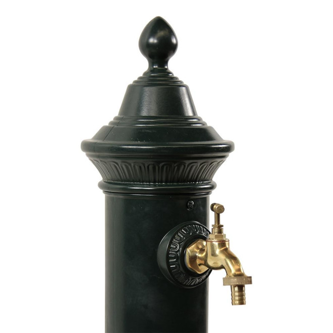 Fontaine de Jardin Aluminium Vert 26x32x72cm