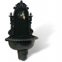 Fontana da giardino in alluminio verde 44x22x75.5cm