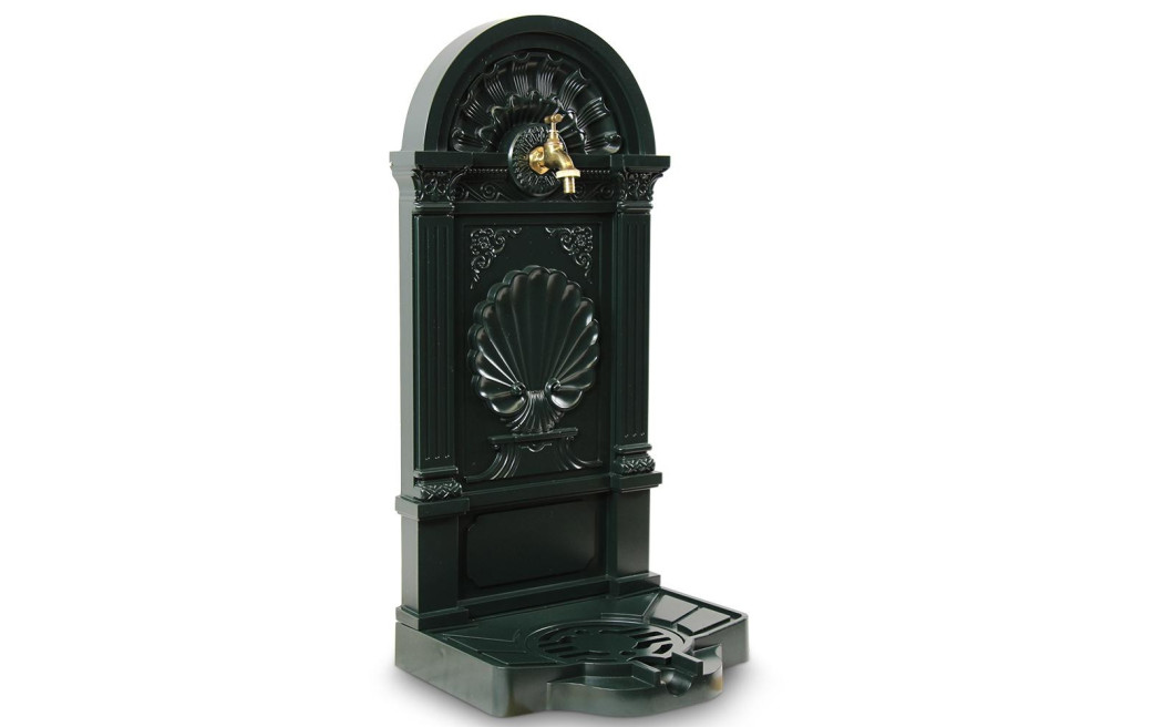 Fontaine de Jardin Aluminium Vert 39x33x82.5cm