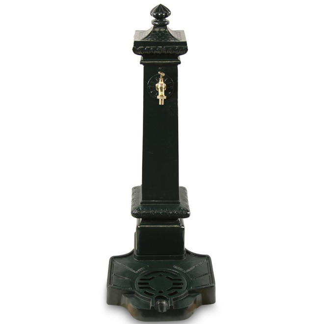 Fontaine de Jardin Aluminium Vert 38x47x99cm