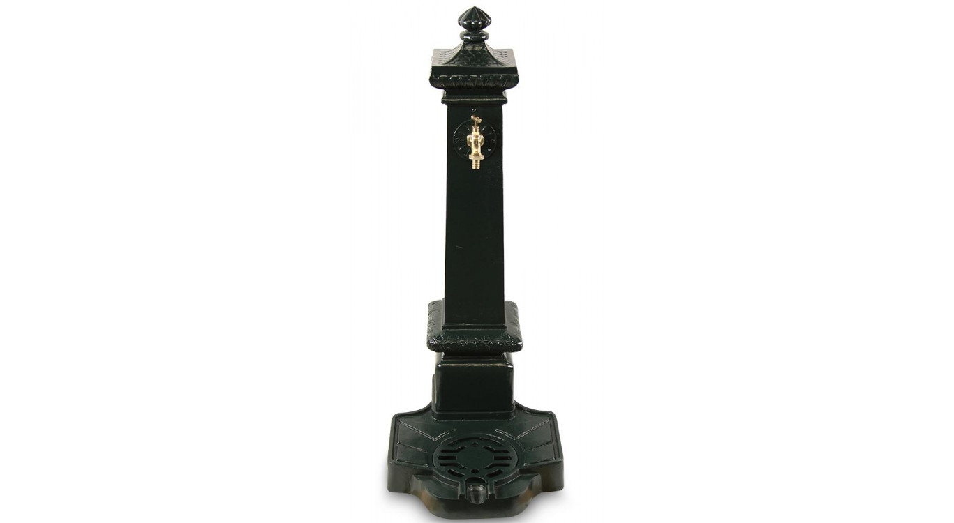 Fontaine de Jardin Aluminium Vert 38x47x99cm