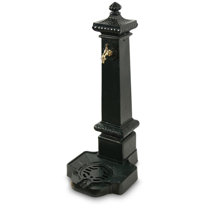 Fontaine de Jardin Aluminium Vert 38x47x99cm
