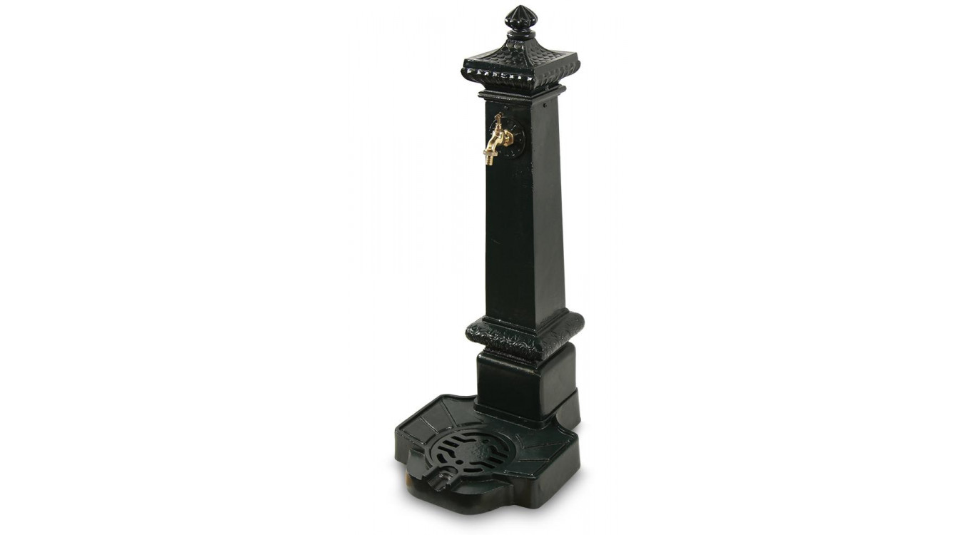 Fontaine de Jardin Aluminium Vert 38x47x99cm