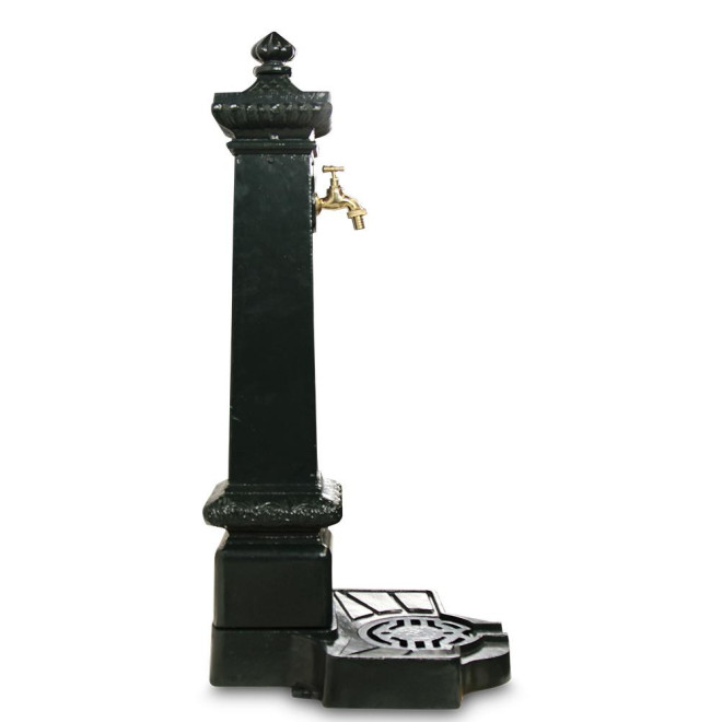 Fontaine de Jardin Aluminium Vert 38x47x99cm