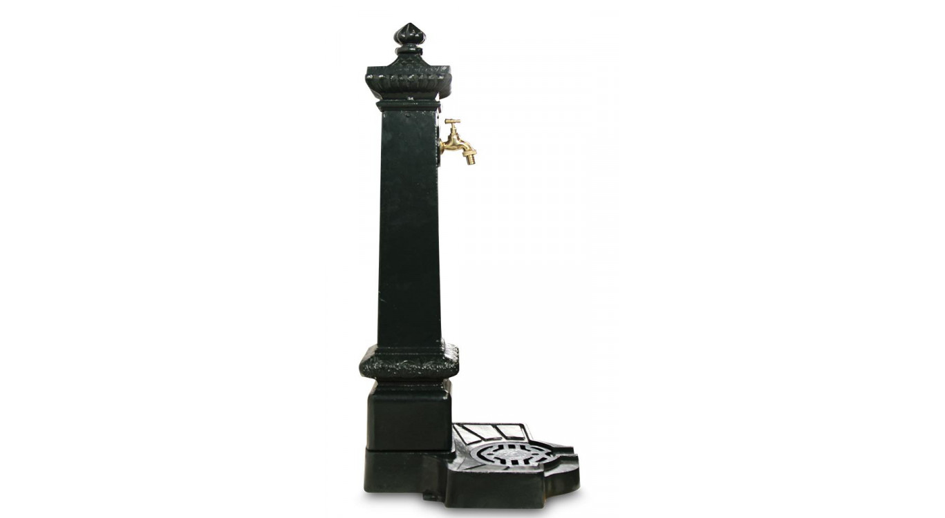 Fontaine de Jardin Aluminium Vert 38x47x99cm