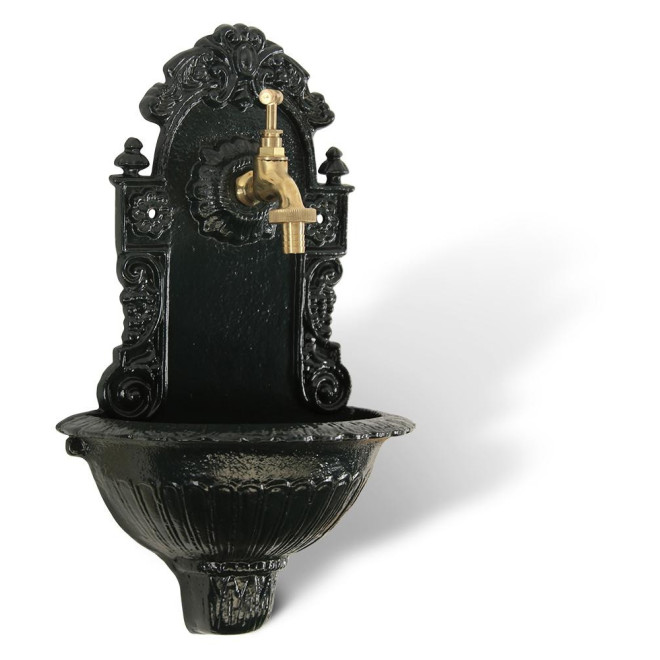 Gartenbrunnen Fonte Grün 24.5x12.5x40cm