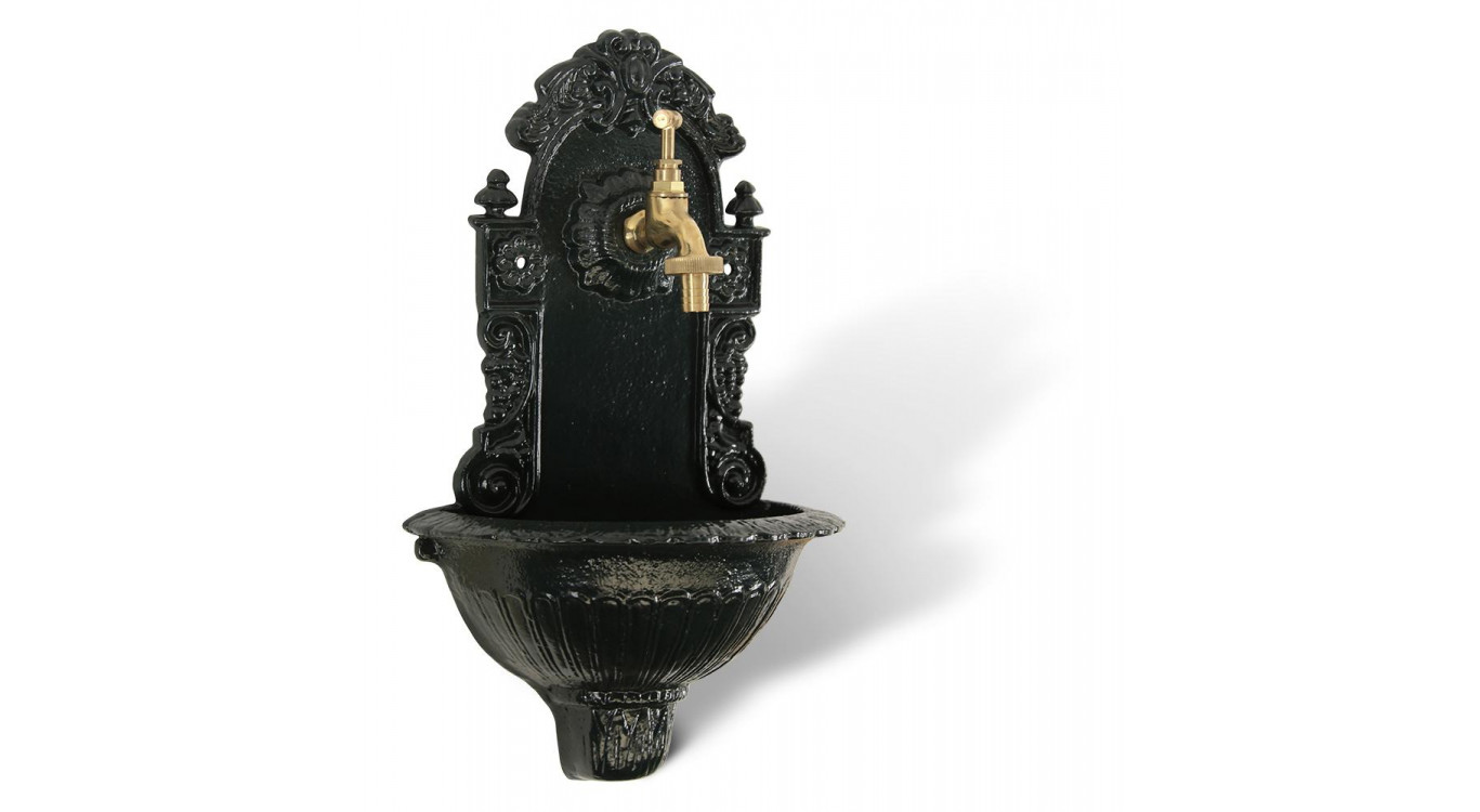 Gartenbrunnen Fonte Grün 24.5x12.5x40cm