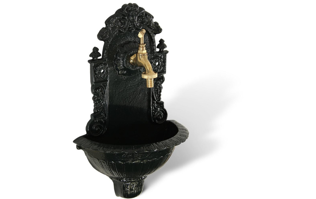 Gartenbrunnen Fonte Grün 24.5x12.5x40cm