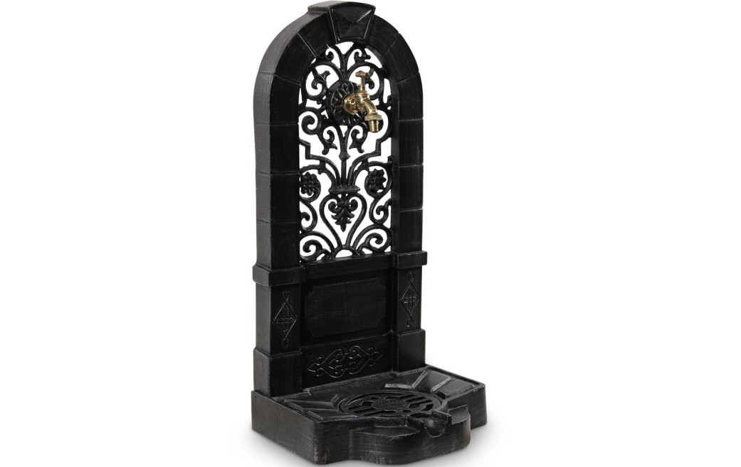 Fontaine de Jardin Fonte Gris 35.5x31x74.5cm