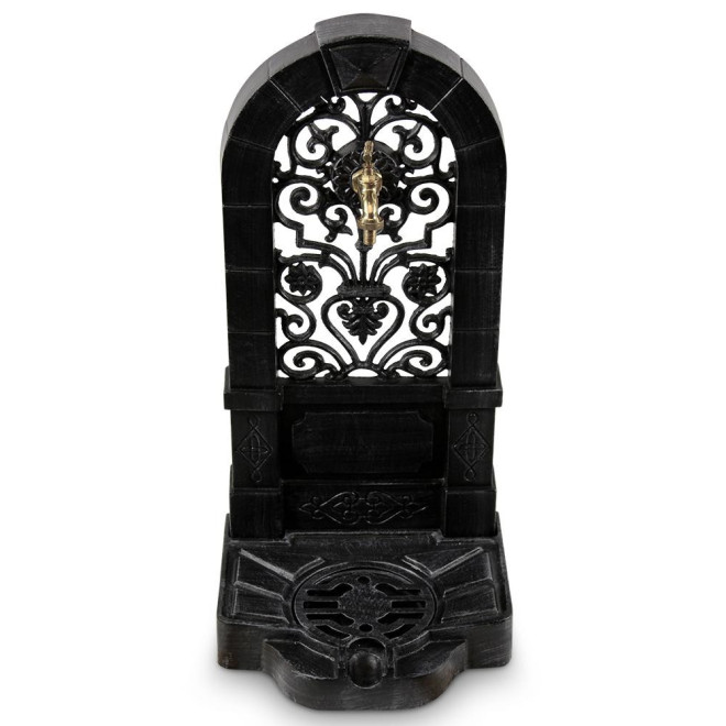 Fontaine de Jardin Fonte Gris 35.5x31x74.5cm