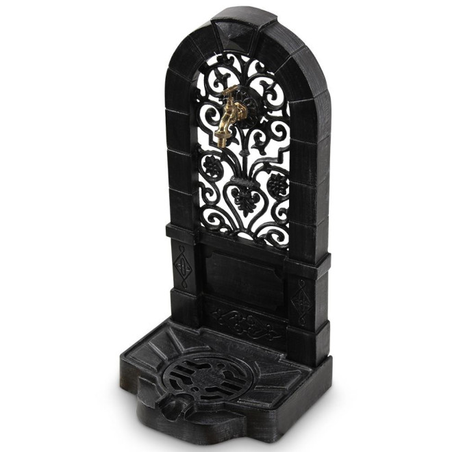 Fontaine de Jardin Fonte Gris 35.5x31x74.5cm