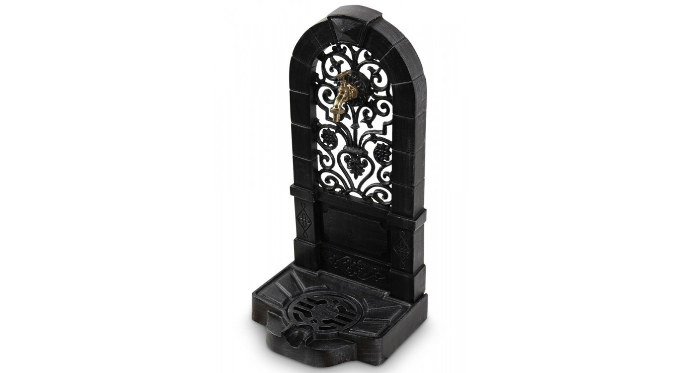 Gartenbrunnen Fonte Grau 35.5x31x74.5cm